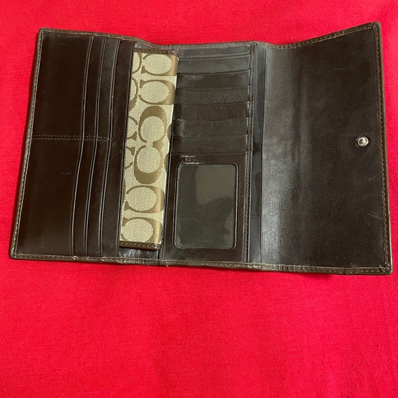 Coach pattern wallet - Picture 3 of 4